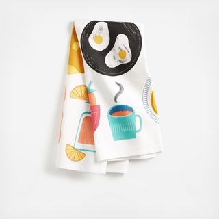 Mixed Breakfast Dish Towel