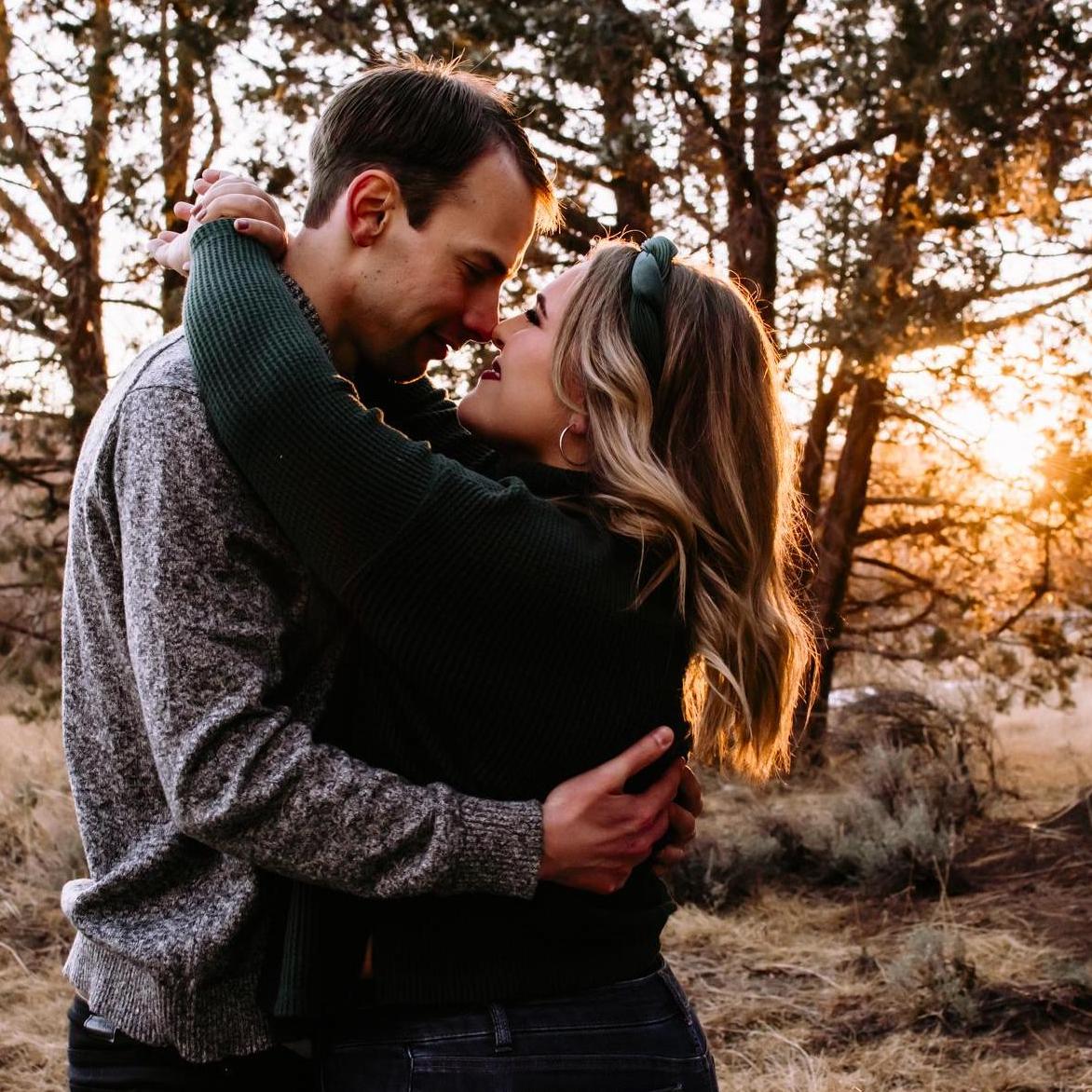 Engagement Photos in Big Bear, CA