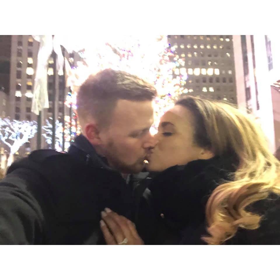 This photo was taken moments after the proposal
