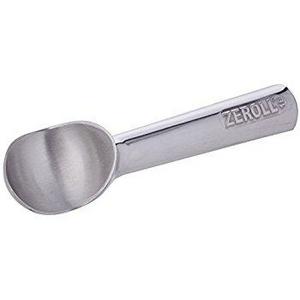 Zeroll 1020 Original Ice Cream Scoop USA Favorite Since 1935 Liquid Filled Heat Conductive Handle One Piece Design Easy Release Made in USA Right Or Left-handed 40 Scoops Per Gallon, 2-ounce, Silver