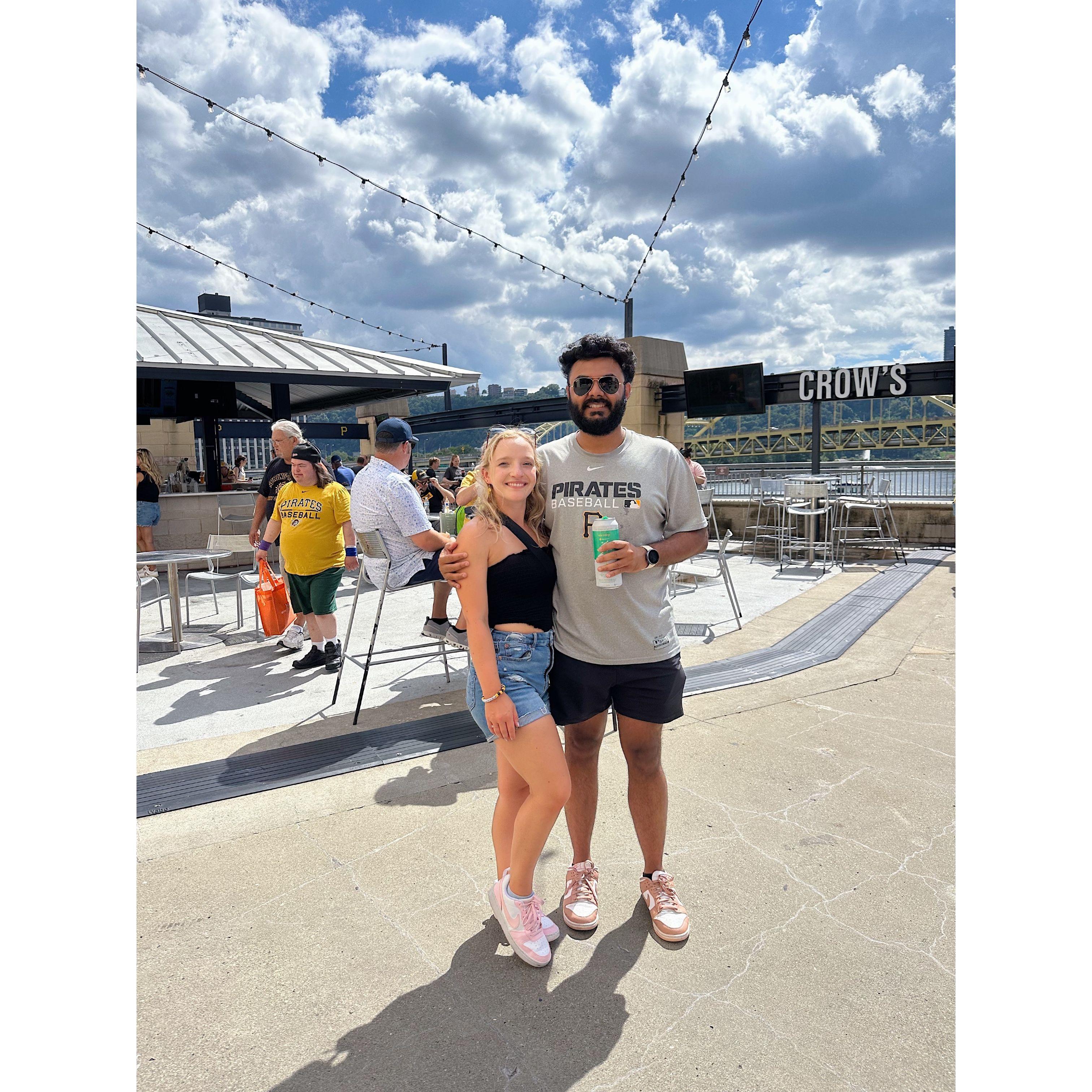 Vasin's first time to Pittsburgh. Let's go Buccs!