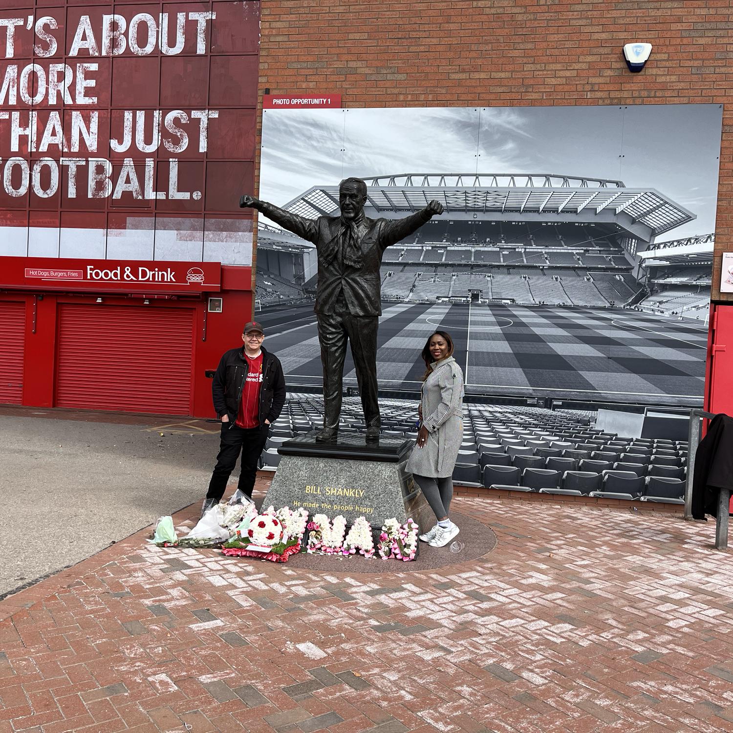 Tour of Anfield - Liverpool football clubs home stadium