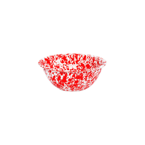 Splatter Small Serving Bowl - Red