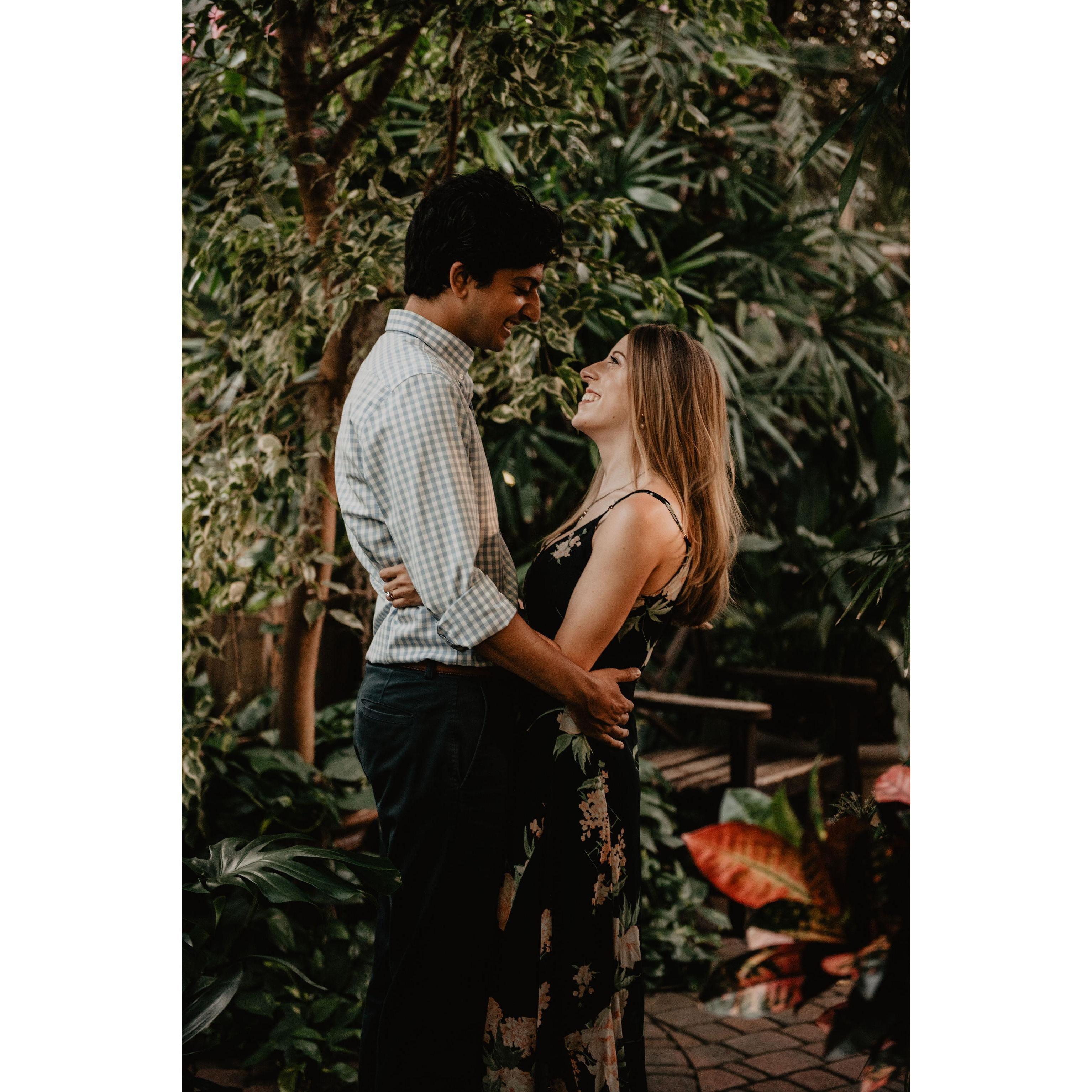Engagement photos, 2020.