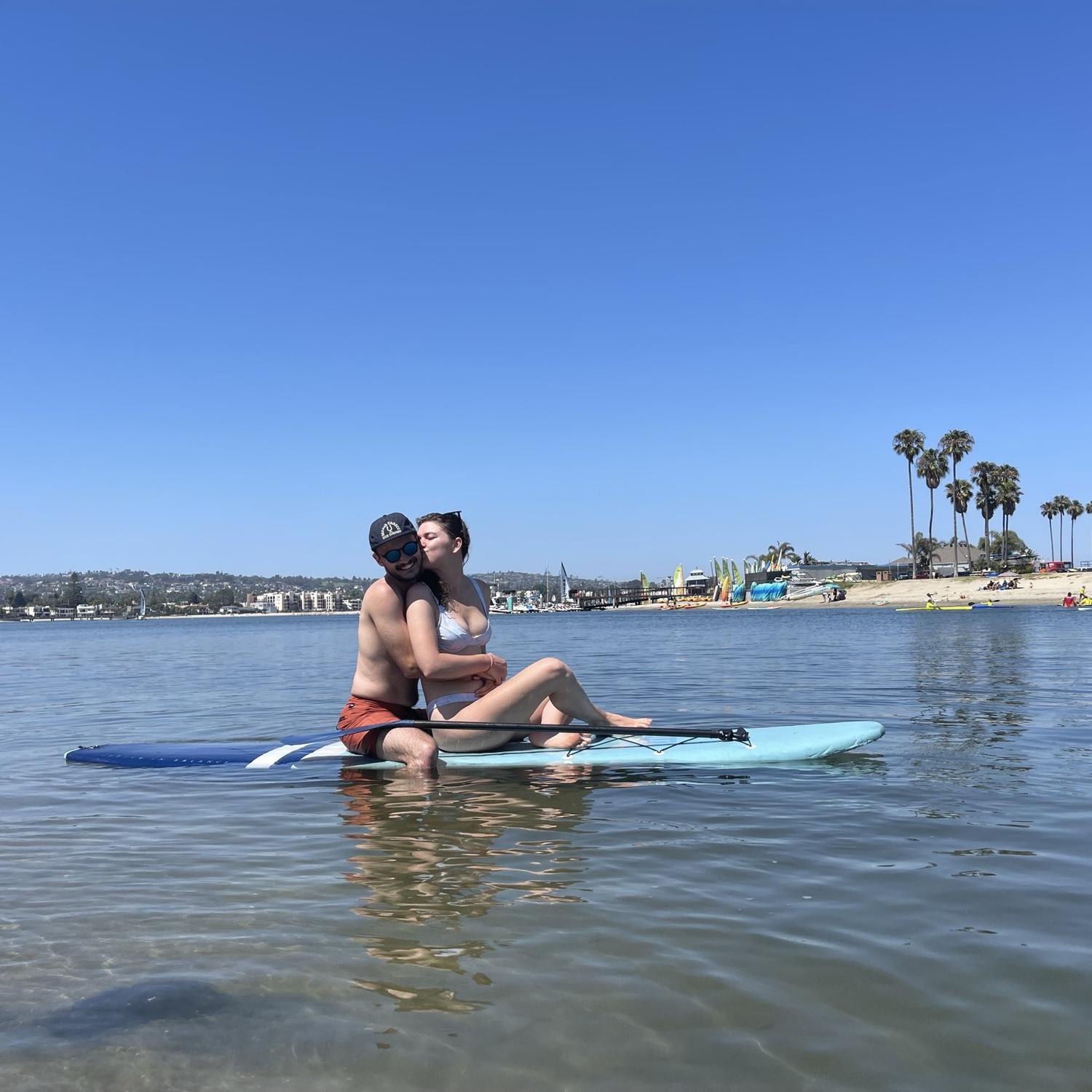 Paddleboarding in San Diego 2022