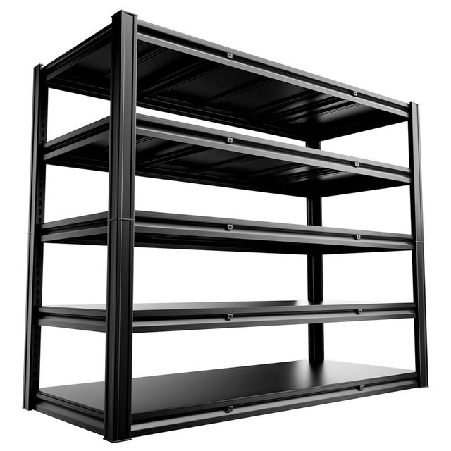cynnda 5-Tier 60" W x 24" D x 72" H Garage Shelving Units 3000LBS Shelves Garage Heavy Duty Metal Shelf Unit Adjustable Basement Industrial Storage Racks