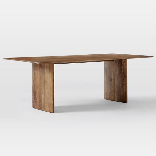 Anton Solid Wood Dining Table, 86"