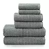 Welhome James 6-piece Bath Towel Set