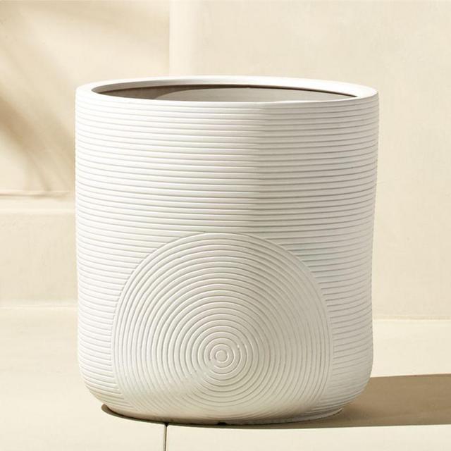 Zen Large White Planter