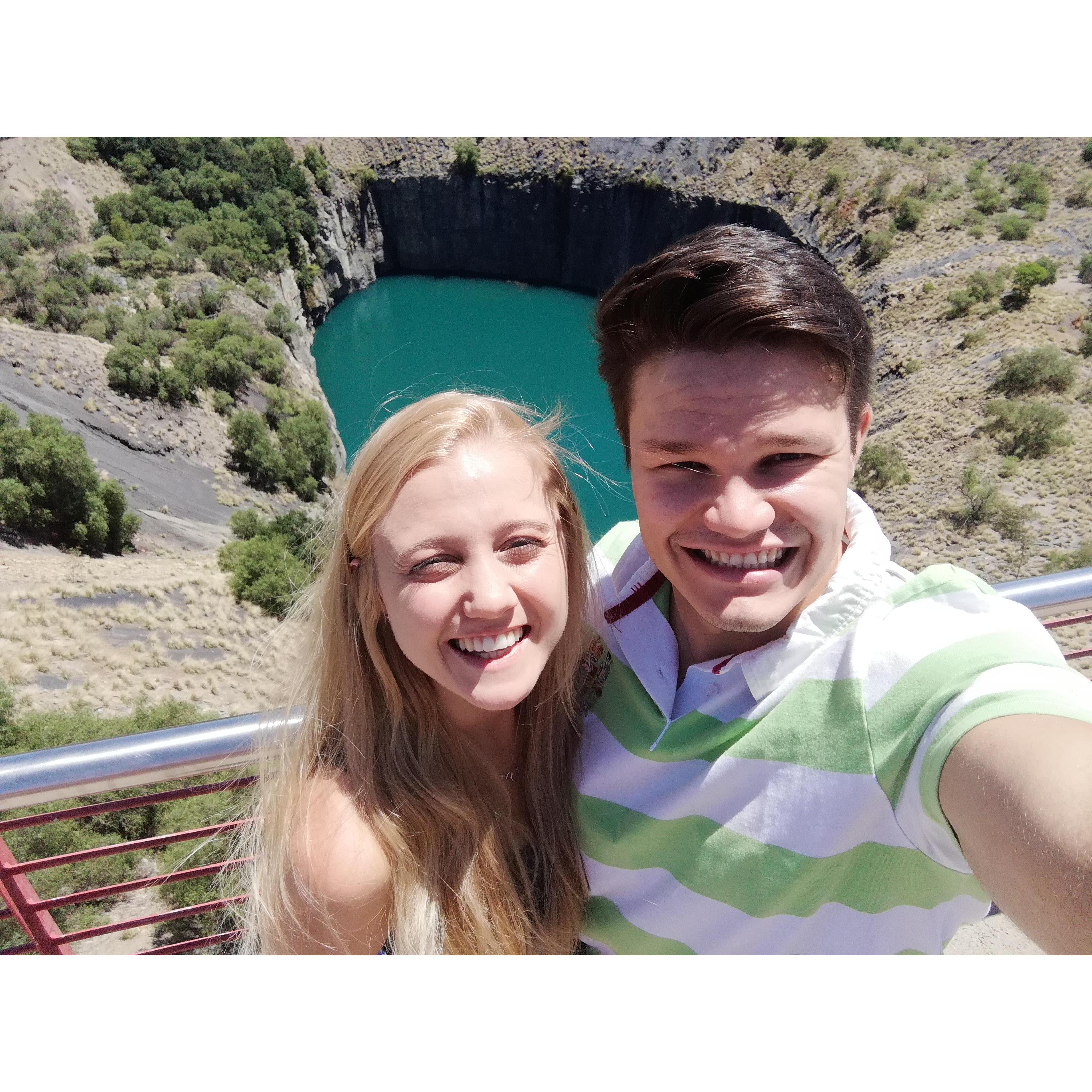 Kimberley se gat (en baie skerp son)
