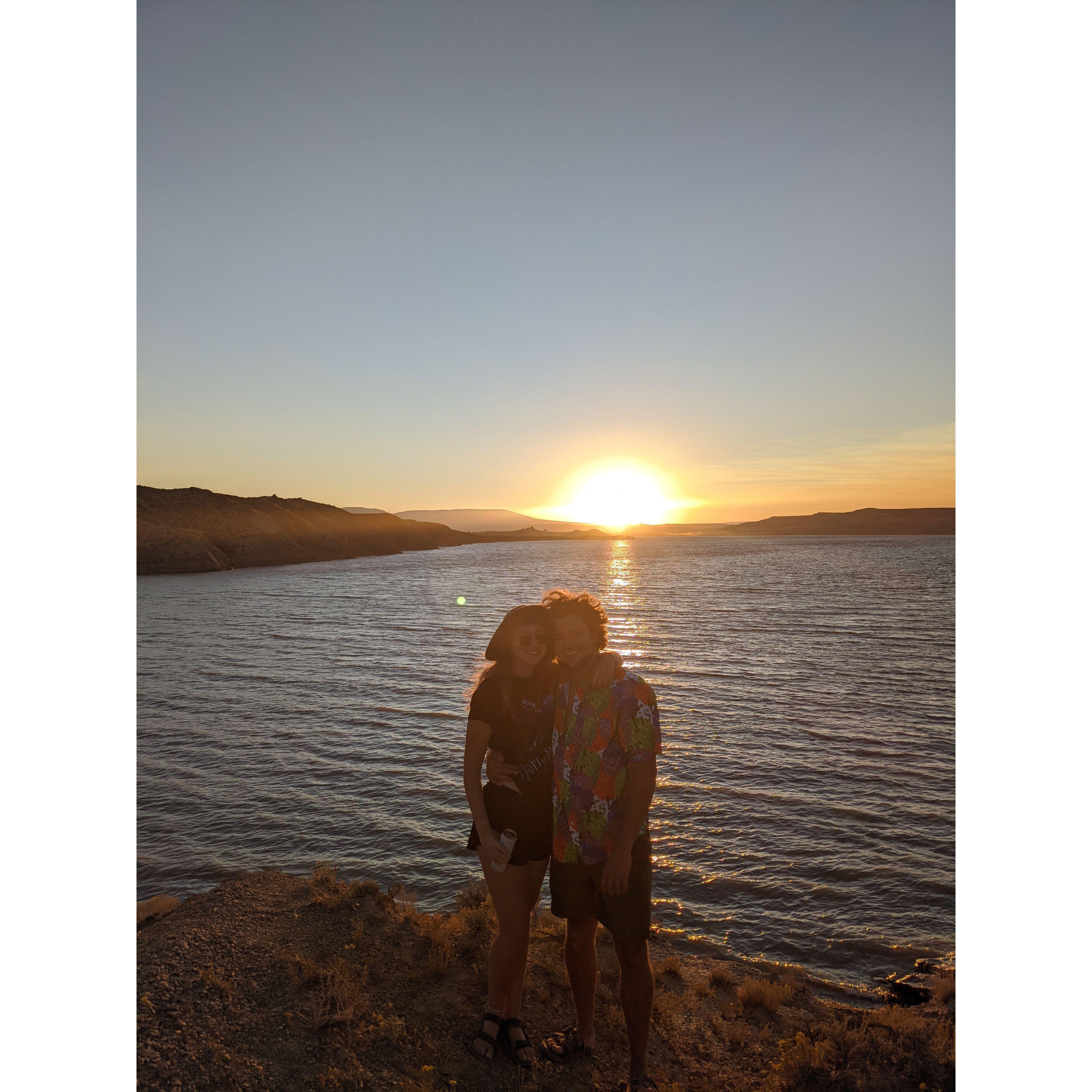 The first annual 4th of July trip to flaming gorge with our friends