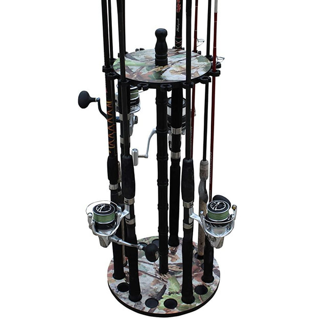 Rush Creek Creations Round 16 Fishing Rod Storage Rack