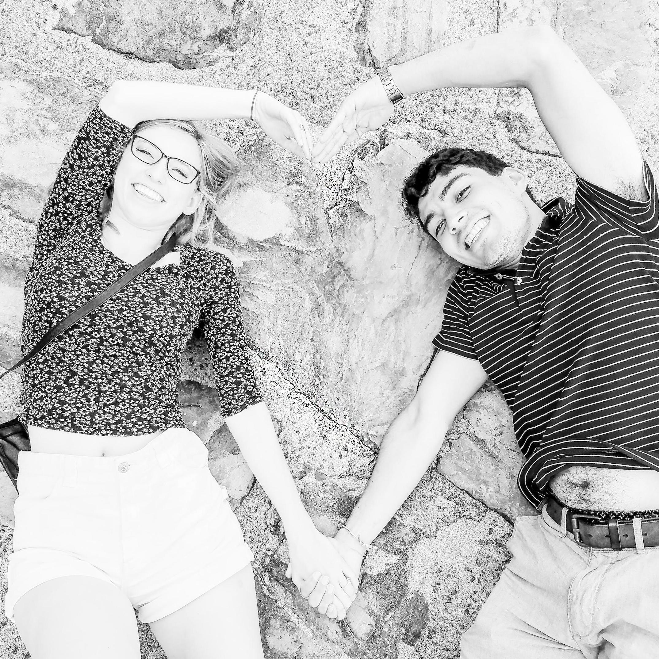 When we find a heart-shaped rock...
Saint-Malo, France