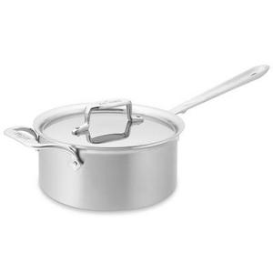 All-Clad d5 Brushed Stainless-Steel Saucepan, 3-Qt.