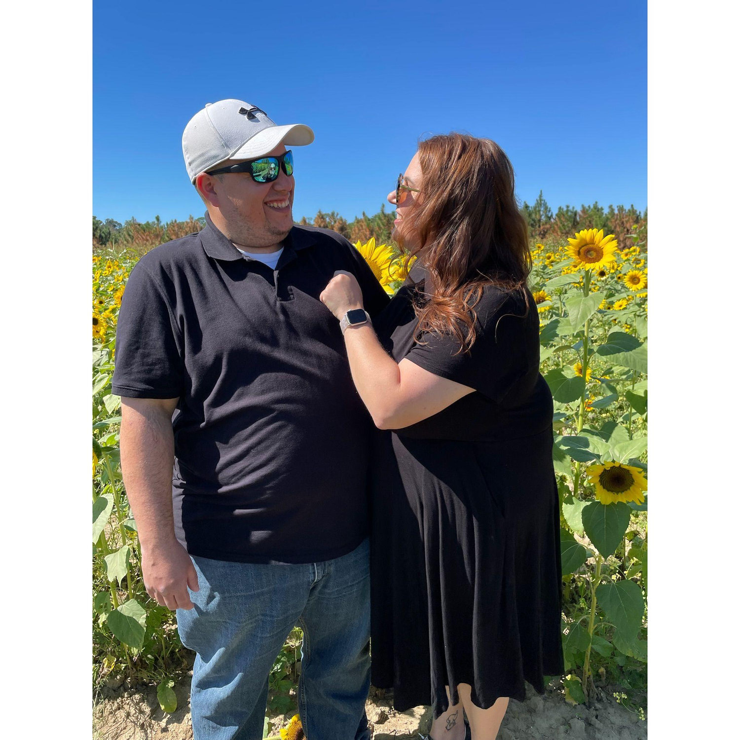 Sunflower field in MS