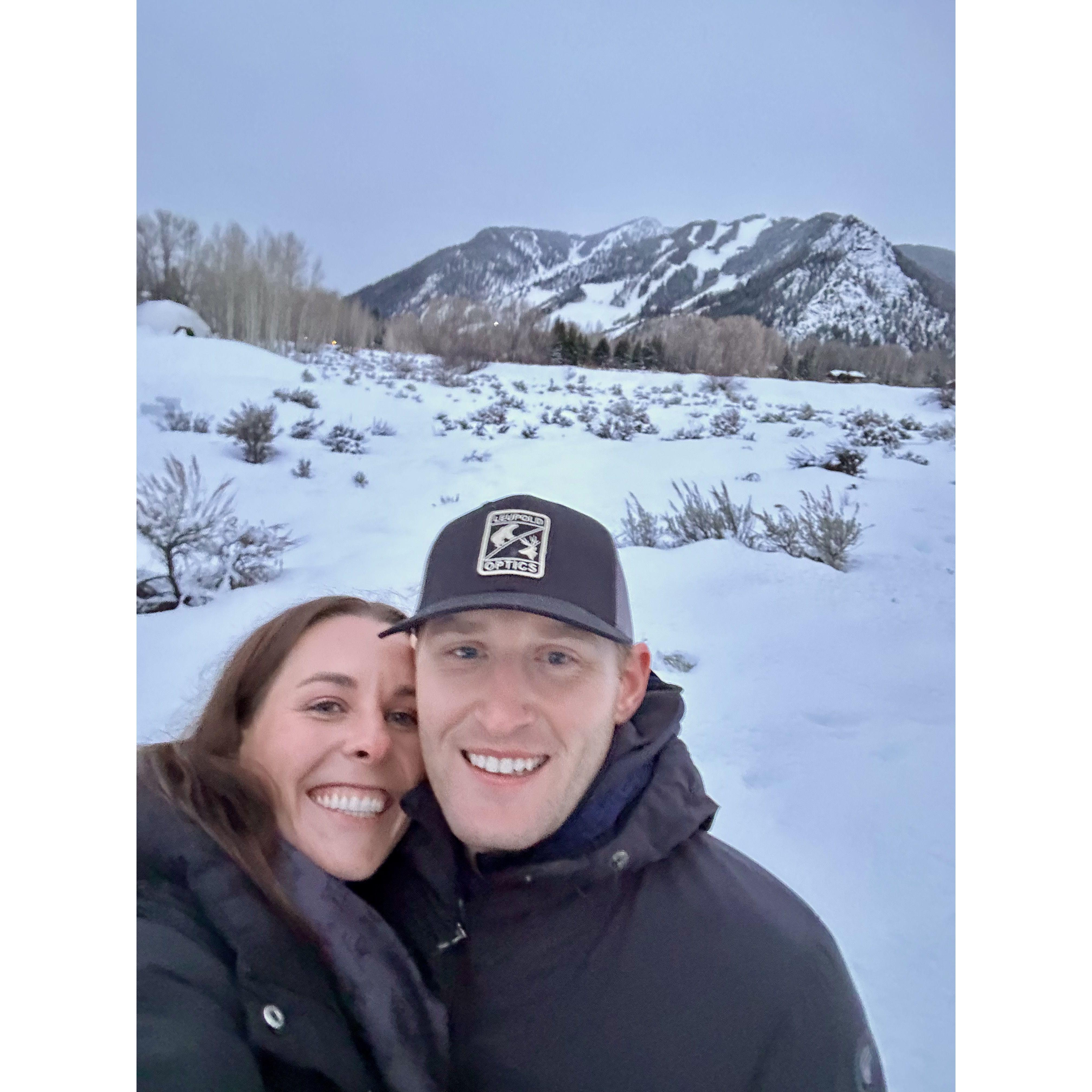 Where we will say "I do" :') ...not covered in snow
