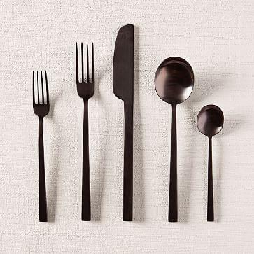 Smith Flatware - Black (60 piece set)