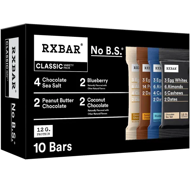 RXBAR Protein Bars Variety Pack - 10ct