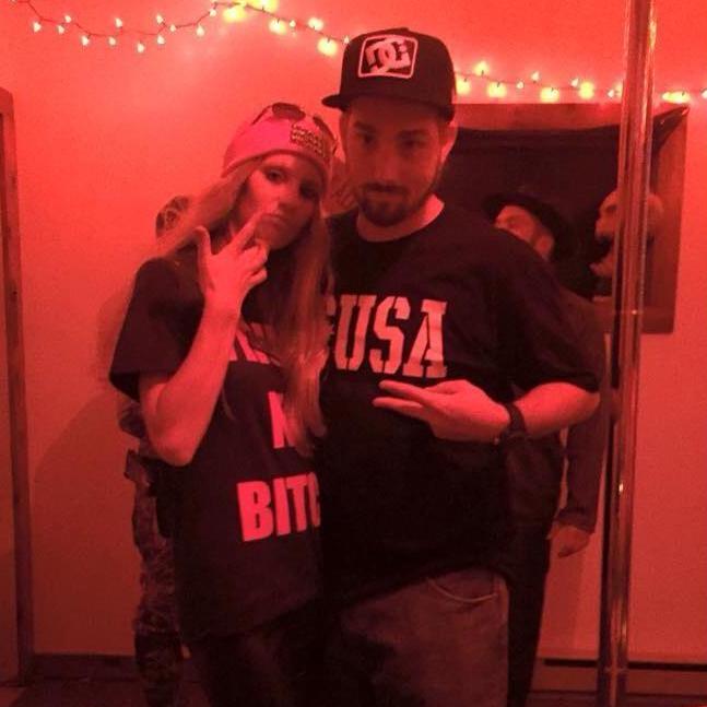 Halloween 2014- Chanel West Coast & Rob Dyrdek