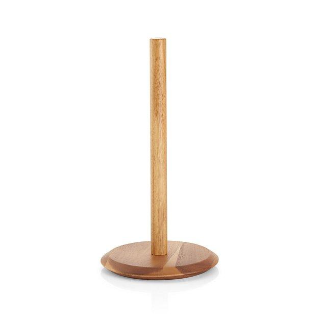 Acacia Paper Towel Holder