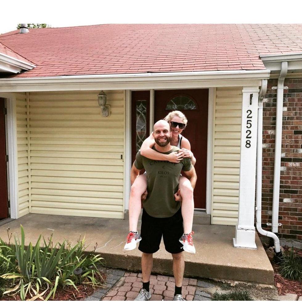 Move-in day at our new home!