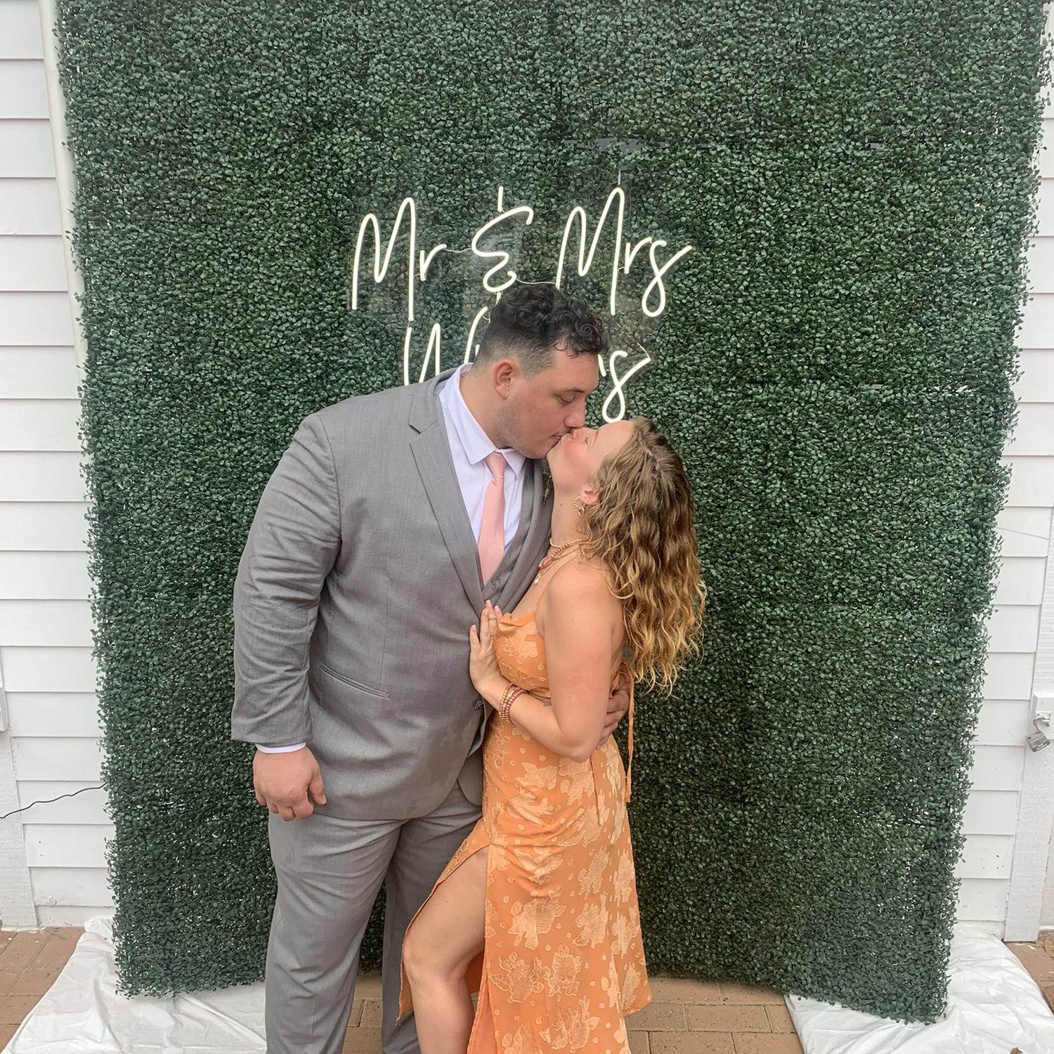 Our first wedding we attended together ❤️