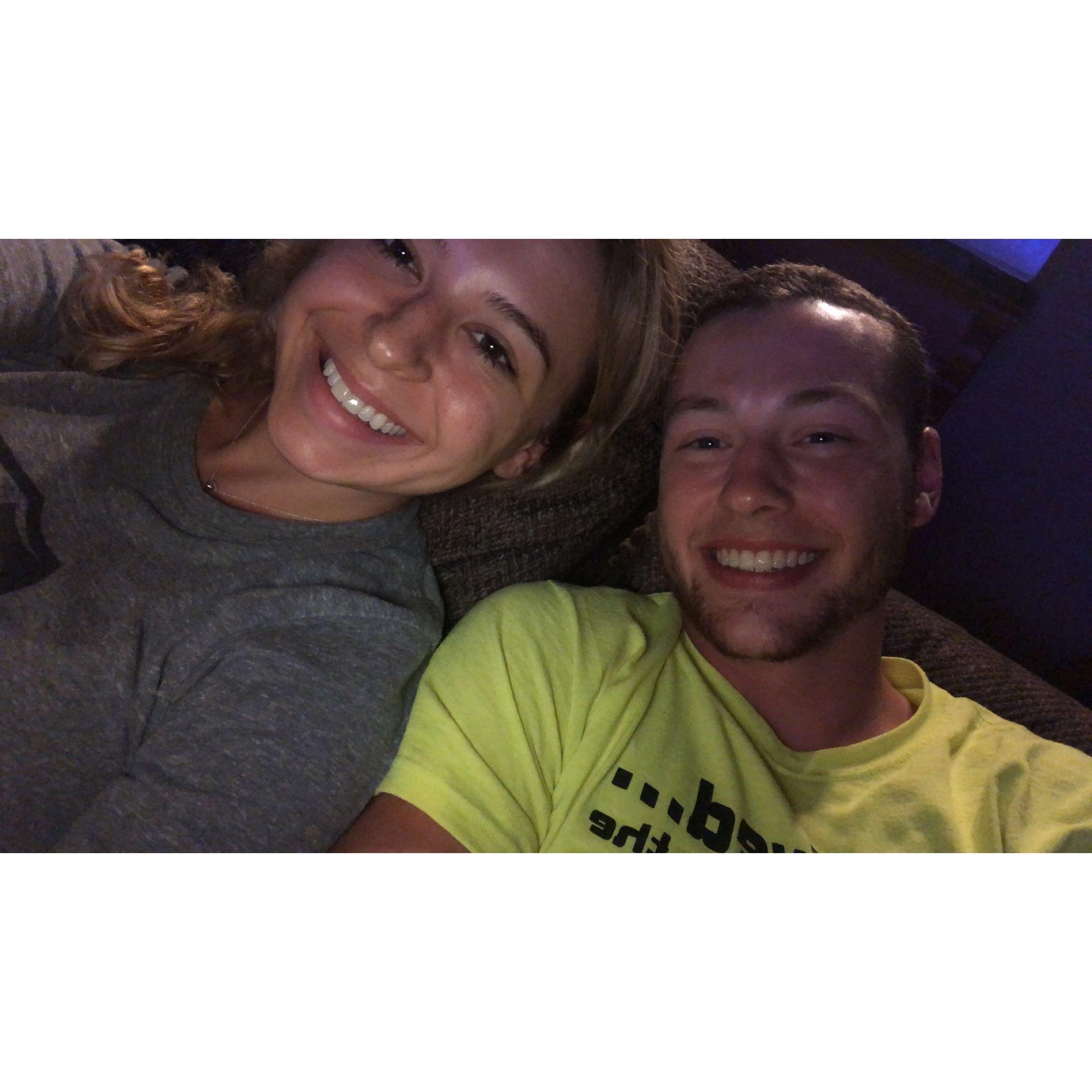 Our first picture together