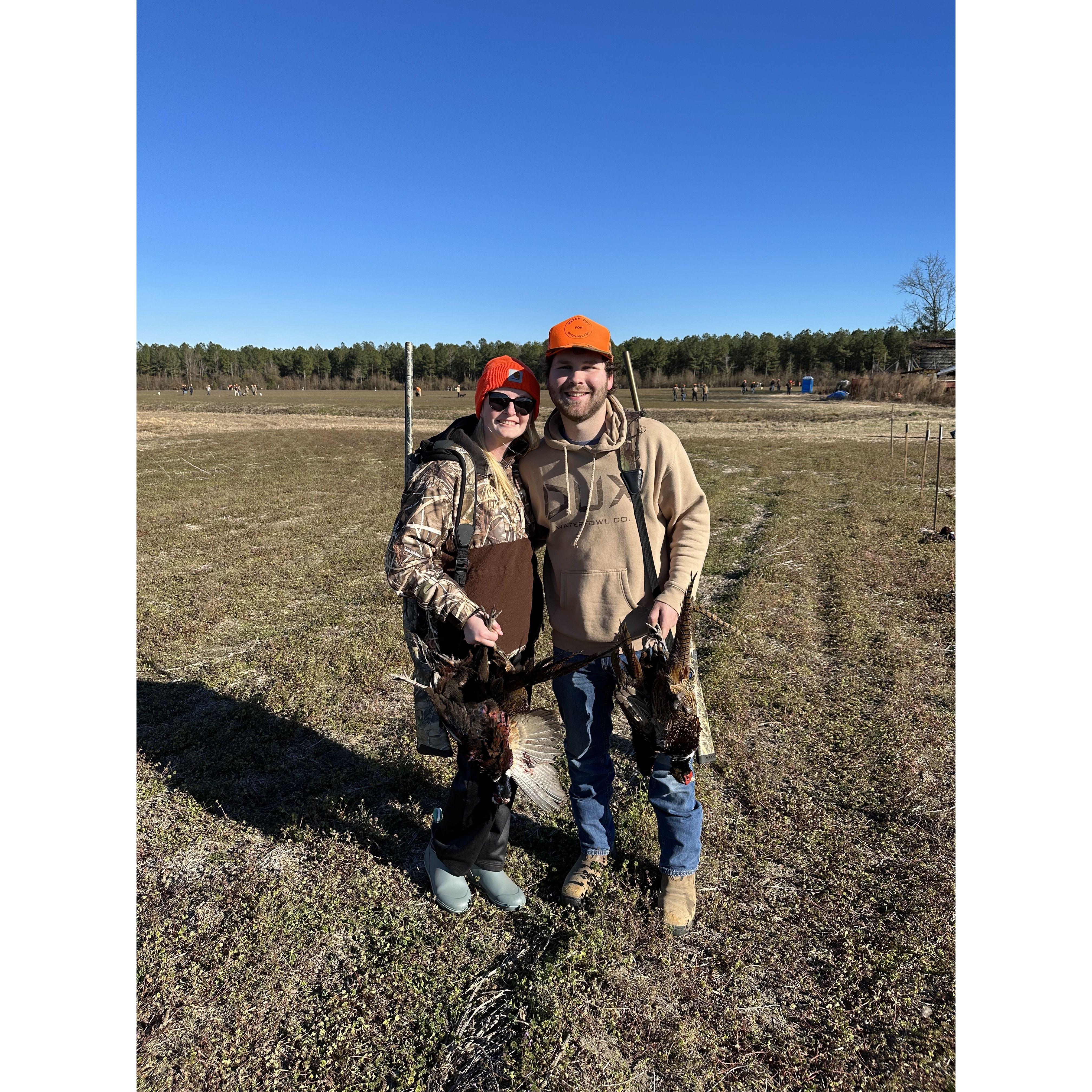 02.03.2024 Our first pheasant hunt!