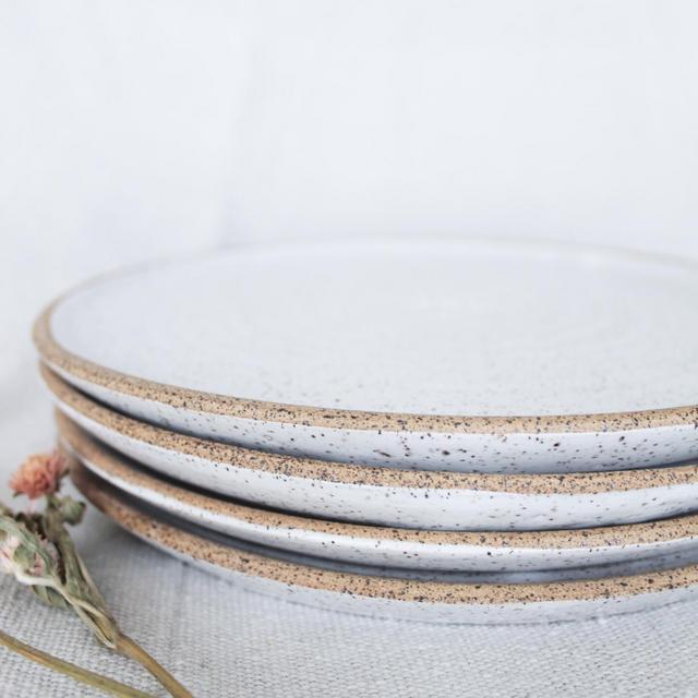 Bright White Lunch Plate