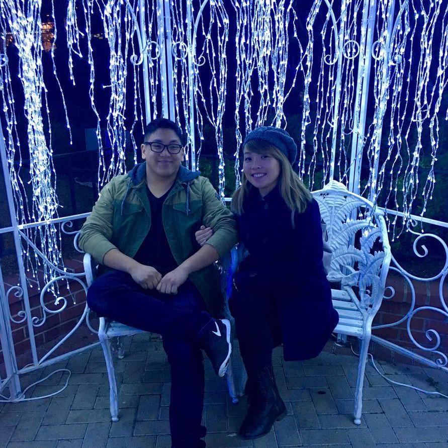 That time Great America had a night light event!