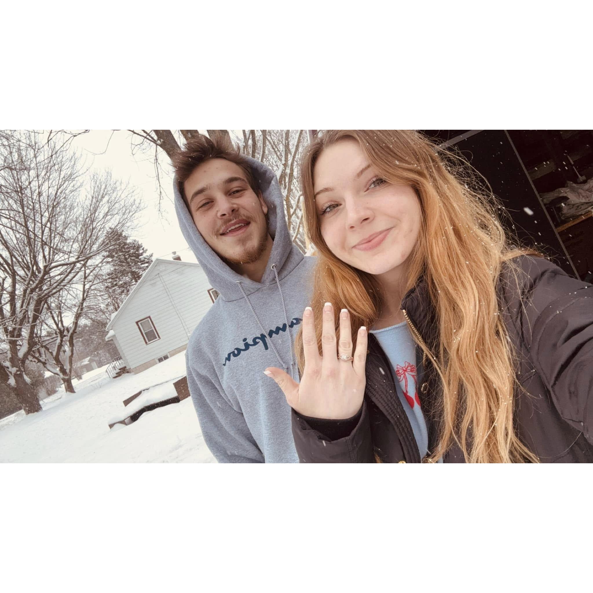I said Yes!