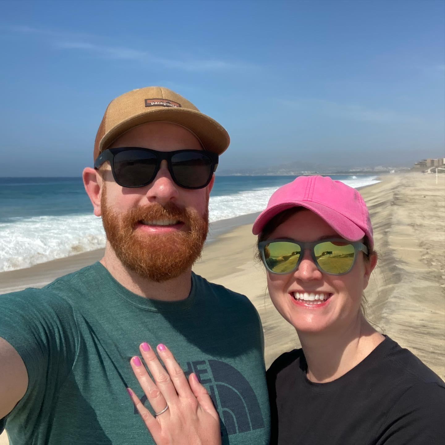 "Let's go for a nice walk on the beach"