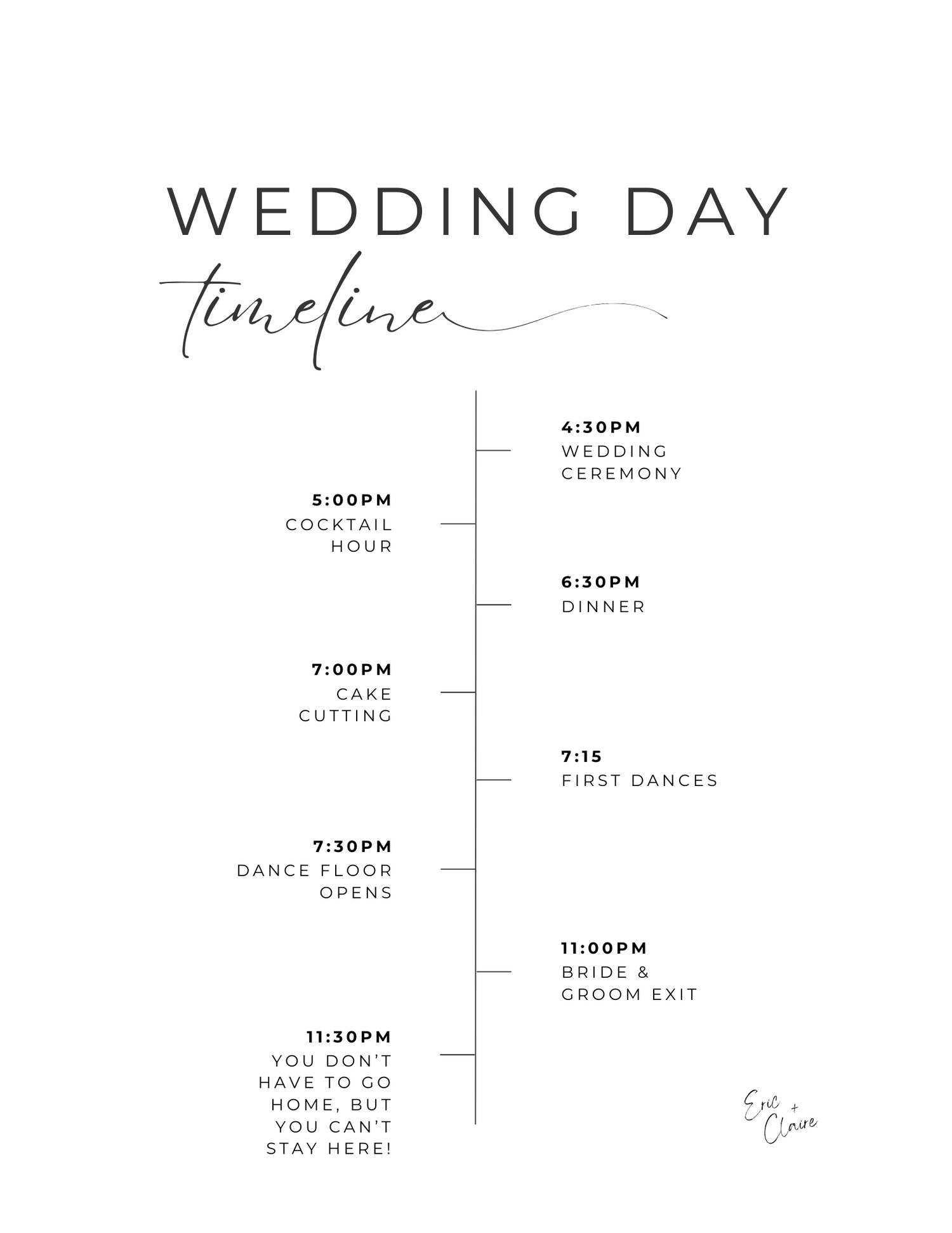 The Wedding Website of Claire Flower and Eric Lara