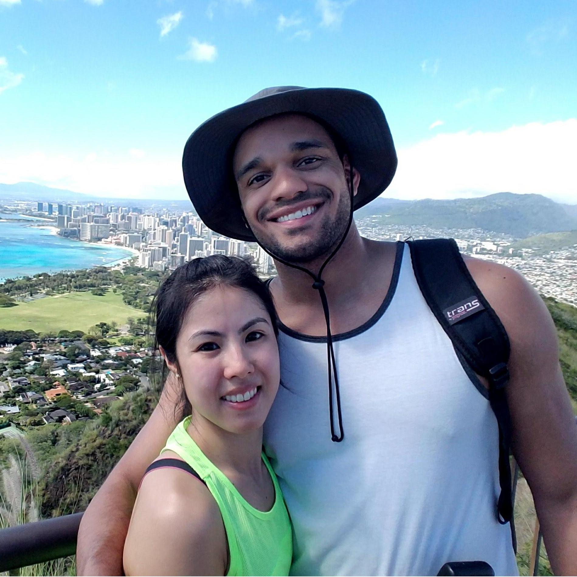Aloha from Diamond Head Hawaii (Oahu). (March 2018)