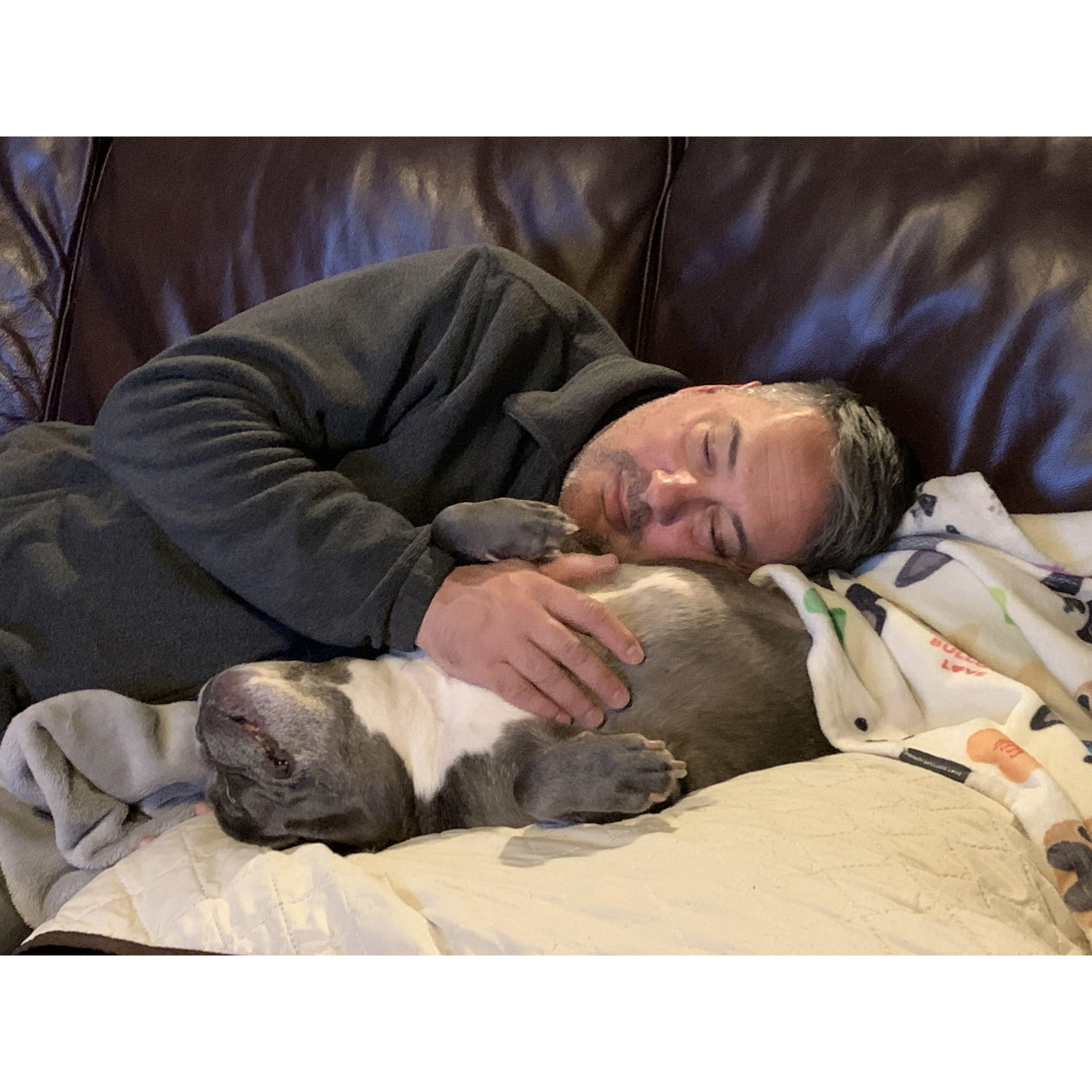 The old man and his Bear