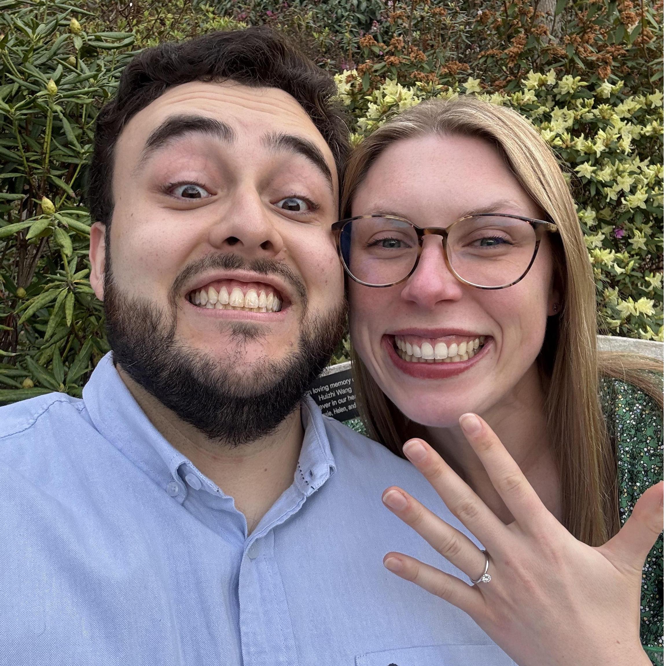 The night we got engaged! Woot woot!