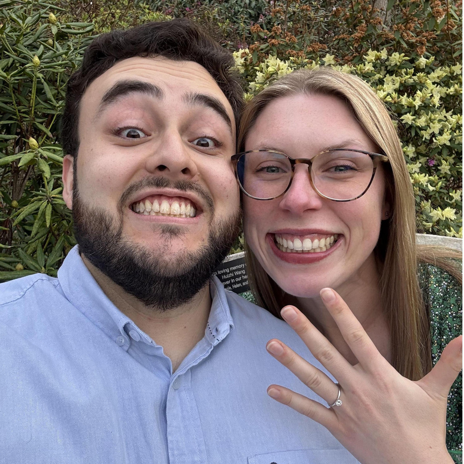 The night we got engaged! Woot woot!