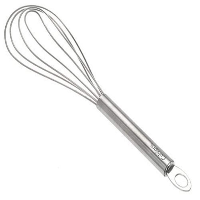 Cuisipro 10-Inch Silicone Flat Whisk, Frosted