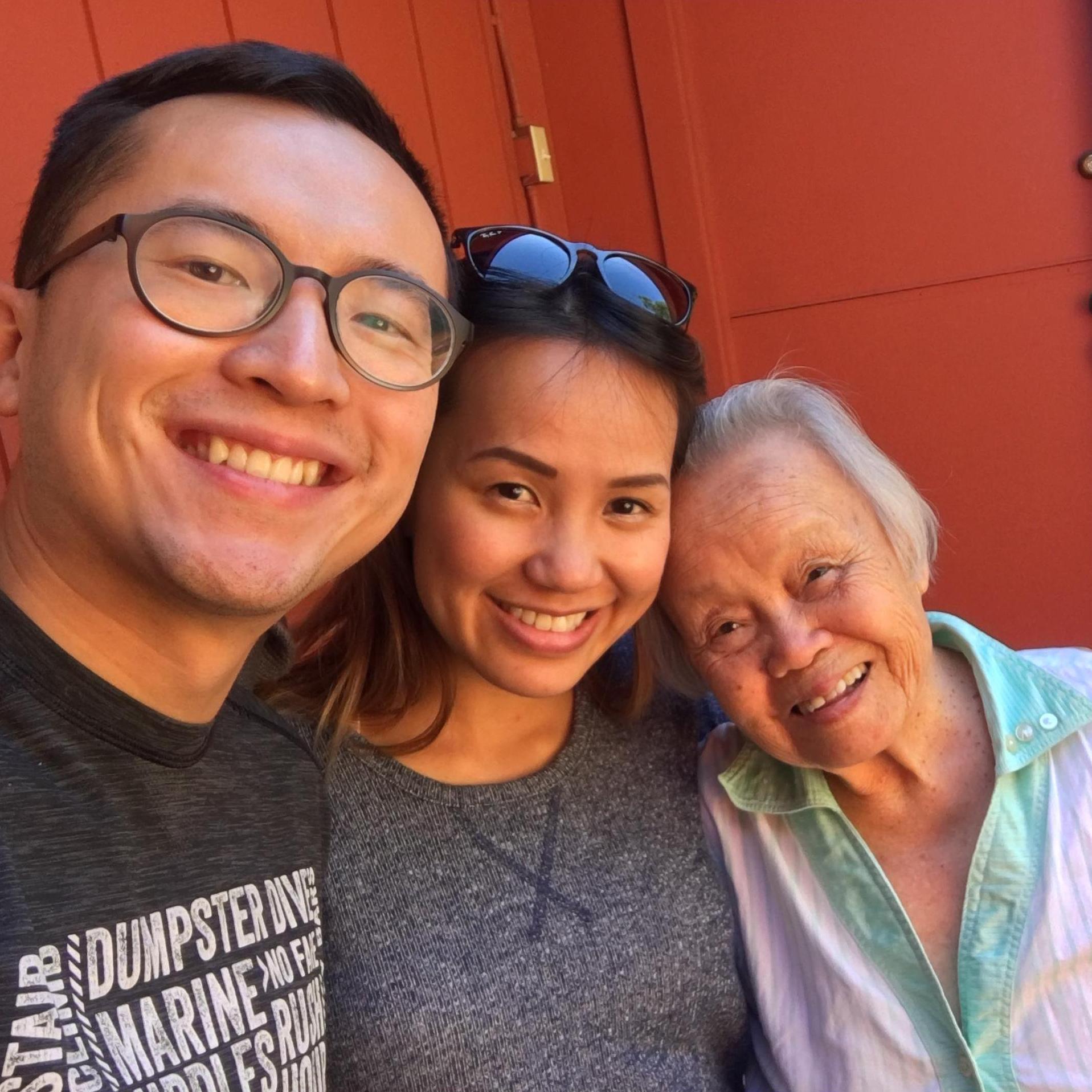 Visiting my favorite Grand Aunt