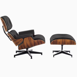 Herman Miller Tall Eames Lounge Chair and Ottoman