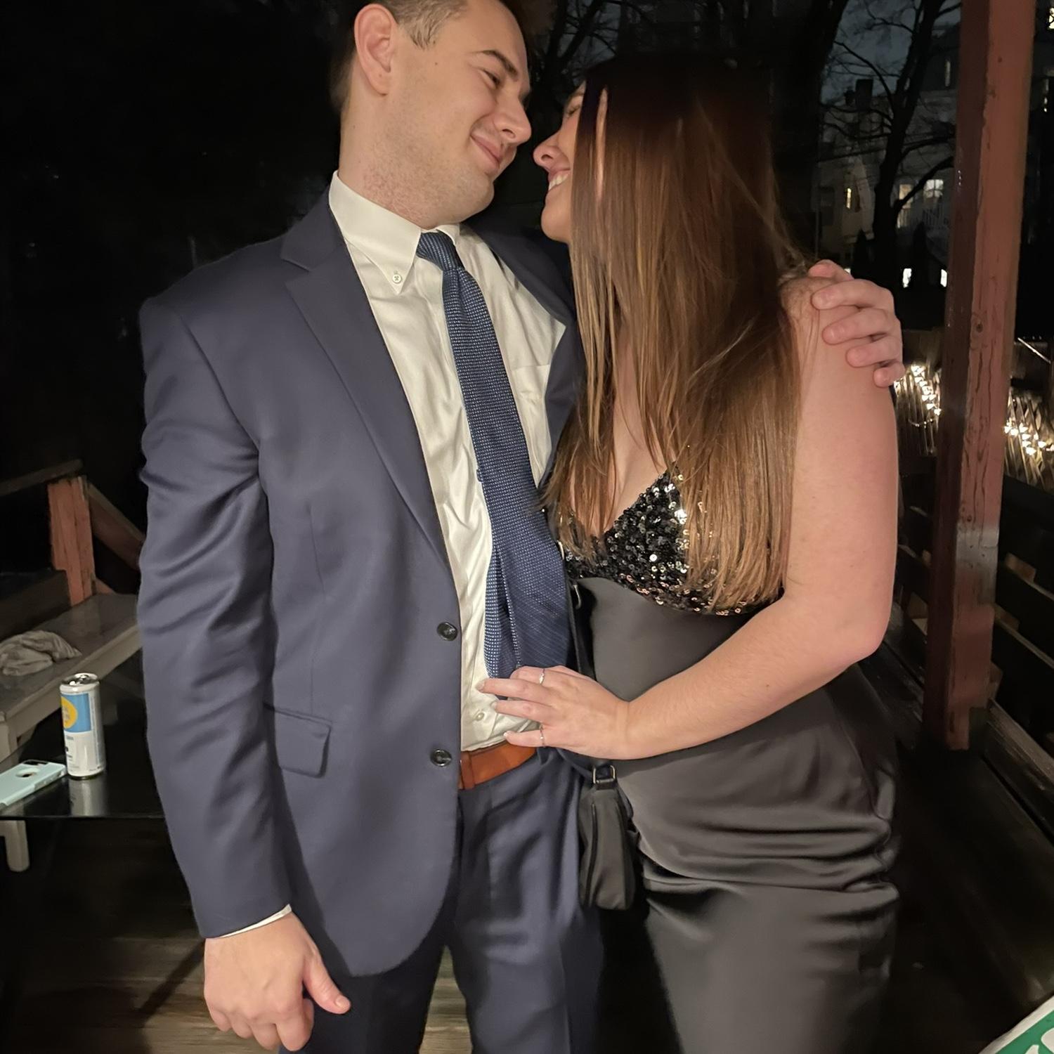 Celebrating New Year's Eve in Boston. 12/31/22