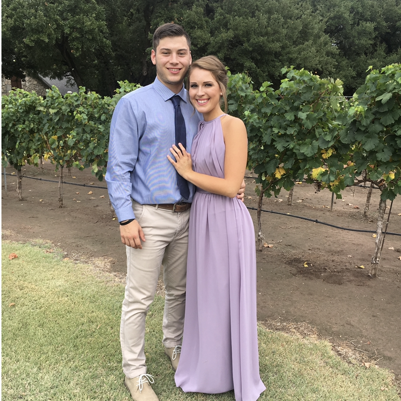 Our first event as an official couple- Cal & Riley’s wedding