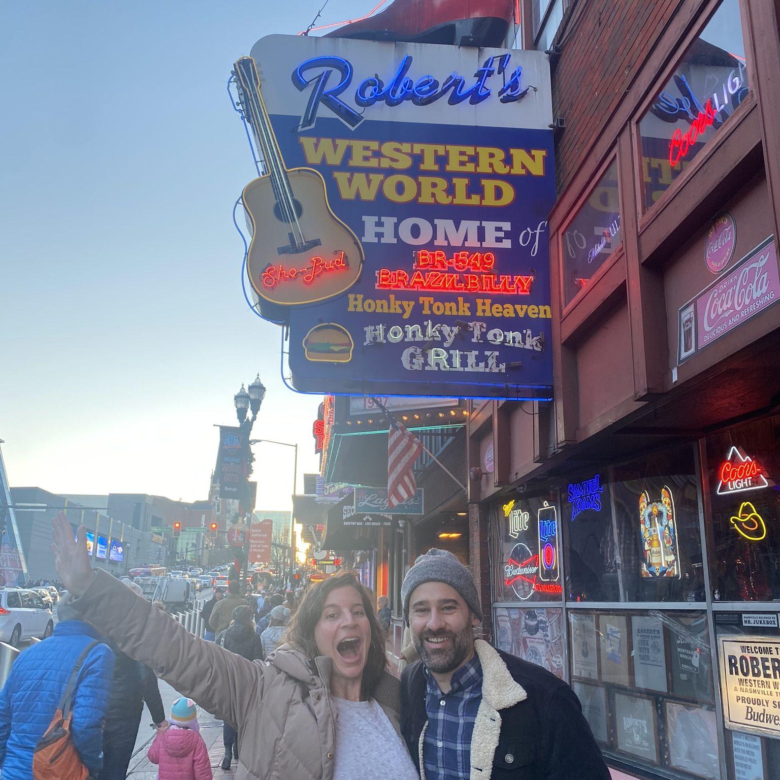 Nina's first trip to Nashville