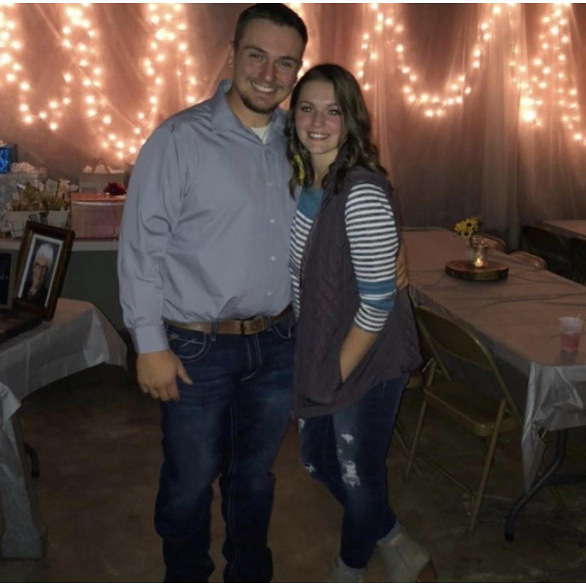 The first wedding we attended together was actually his best mans!