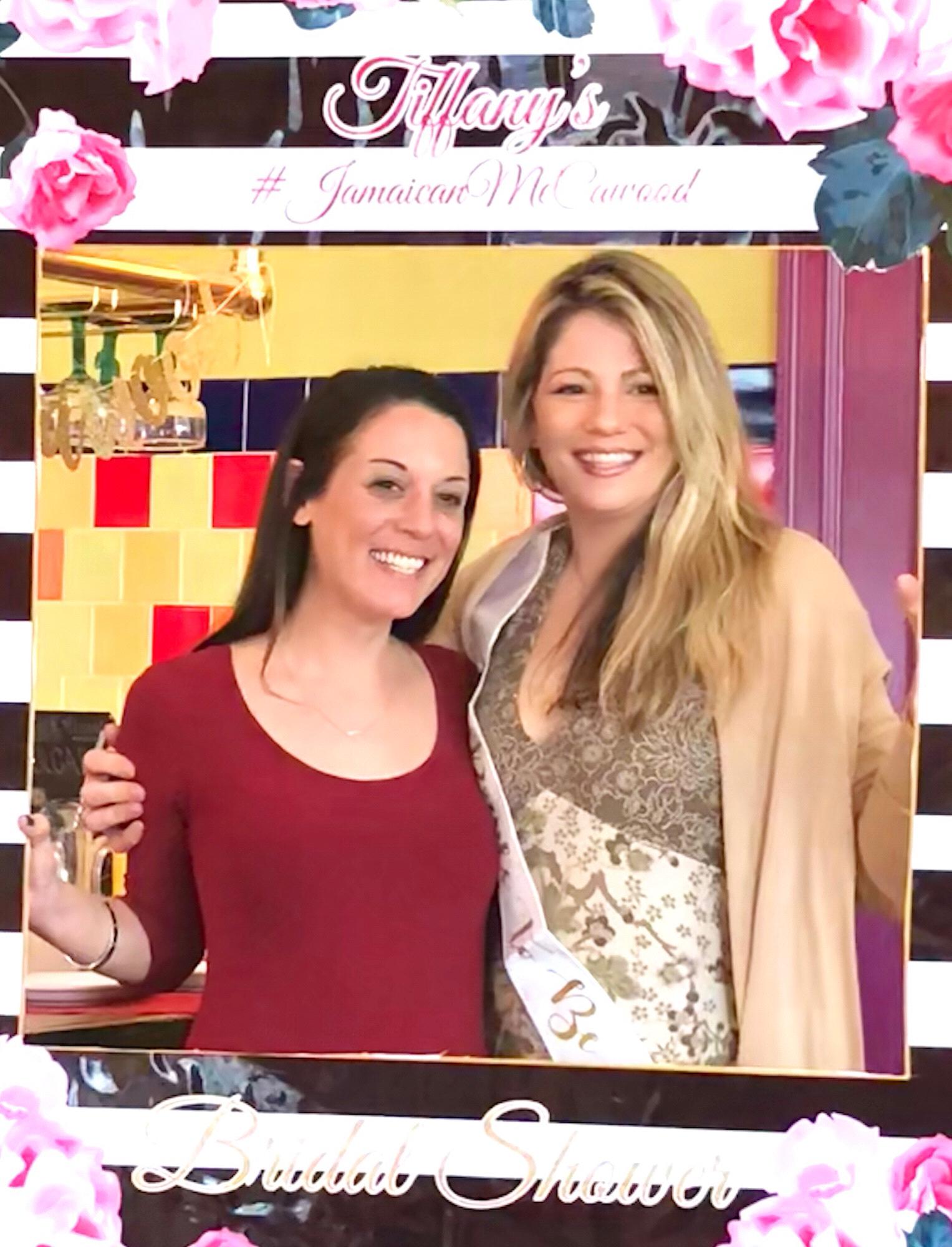 Tiff’s bridal shower- with Melissa