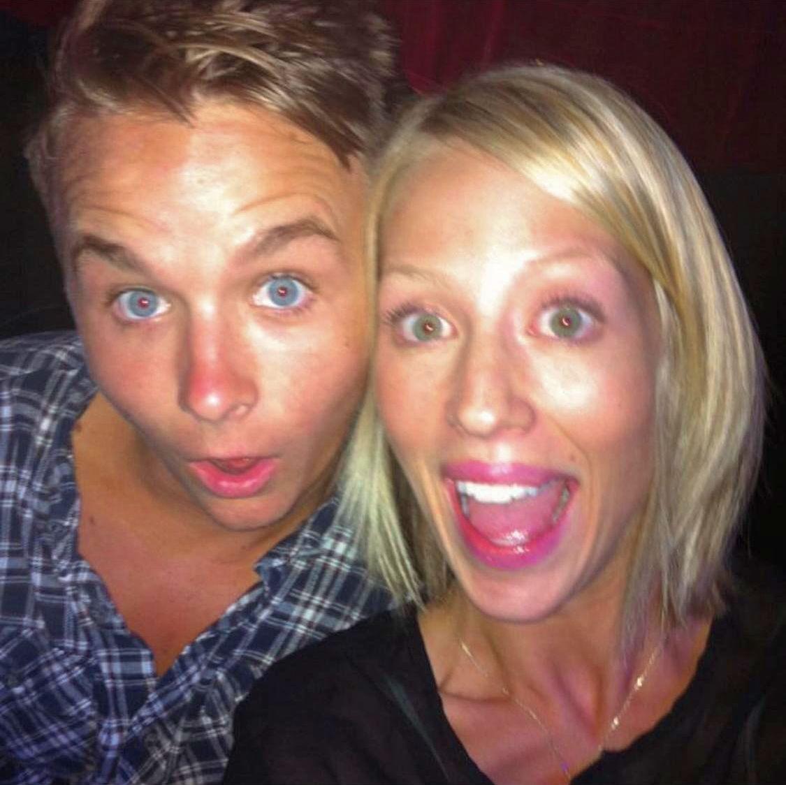 Our first photo together in Paris, Summer of 2013.