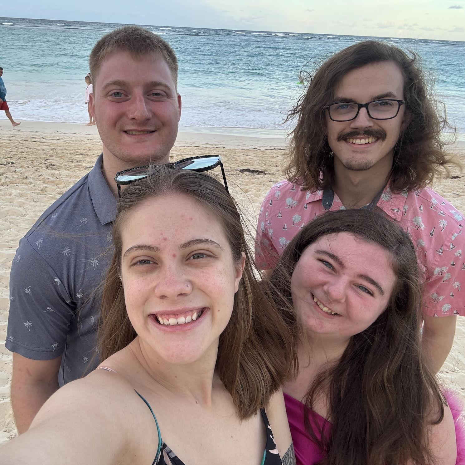 Annay and Nick's trip to Punta Cana, Dominican Republic with their friends Savannah (Maid of Honor) and Nathan (Groomsman)