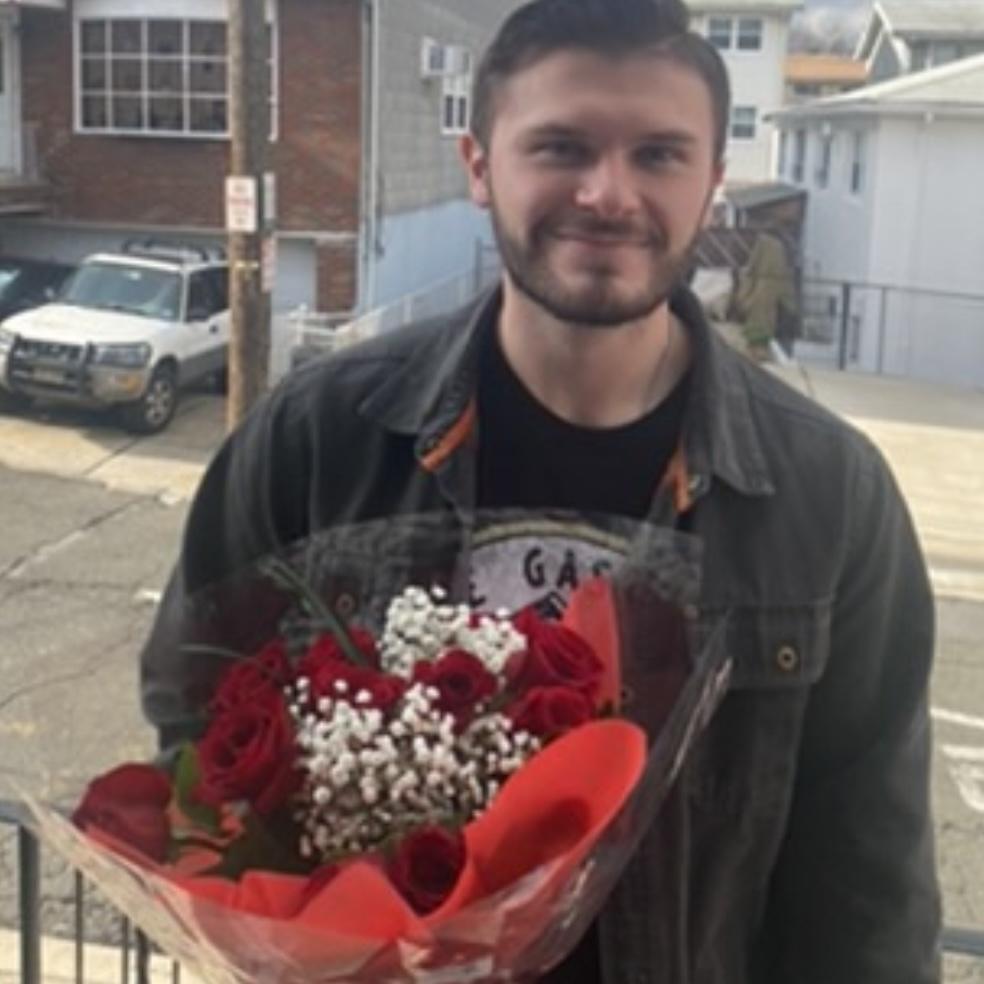 Konnor always loved surprising Izabella with flowers