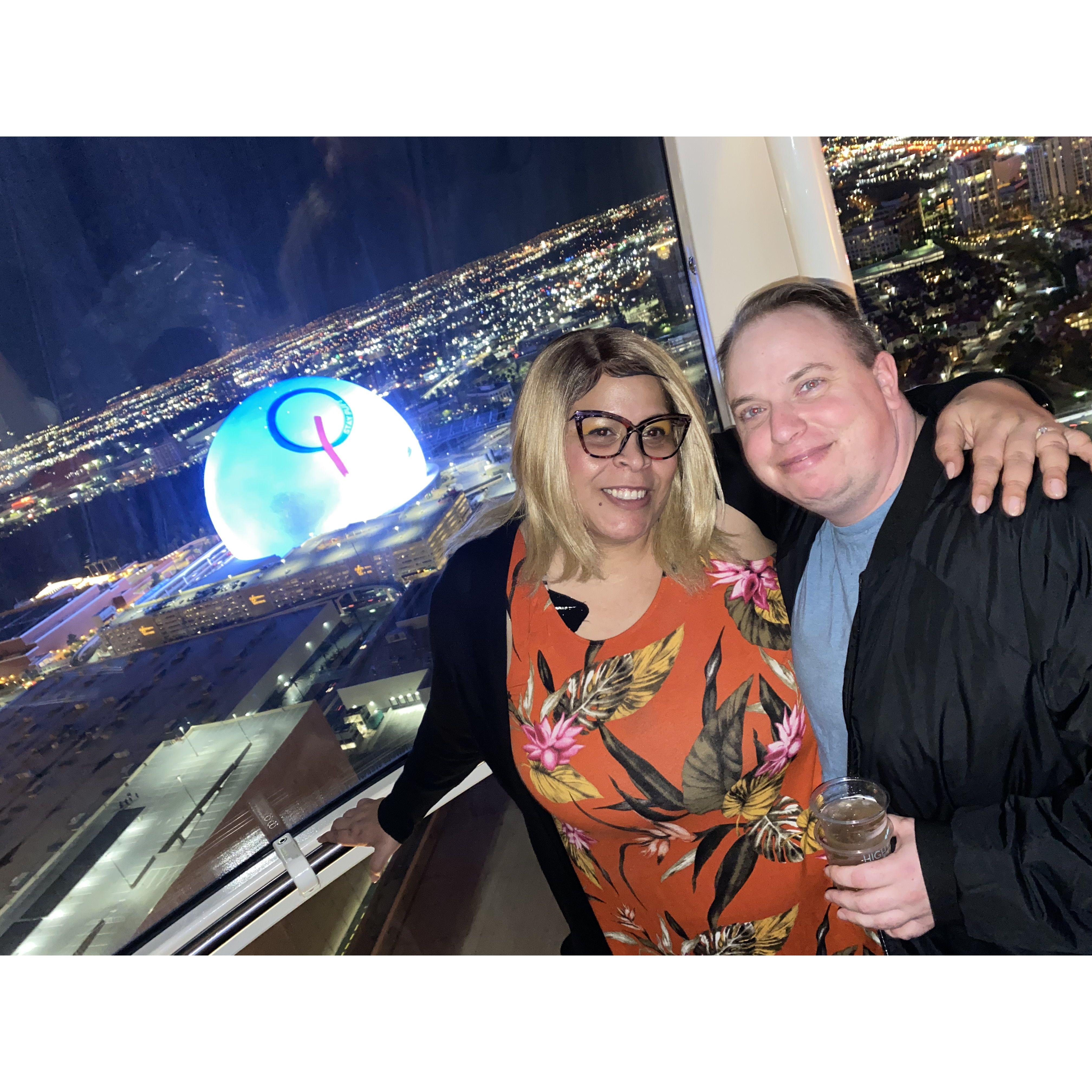 On The High Roller a year after getting engaged