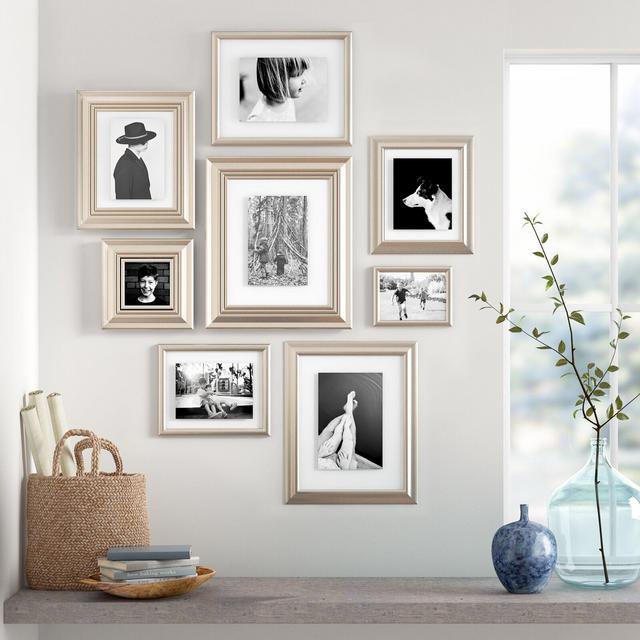 8 Piece Syston Gallery Picture Frame Set